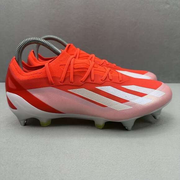 Mens 6.5 / Wmns 7.5 adidas X Crazyfast Elite SG Soccer Cleats Energy Citrus Pack - Picture 1 of 9